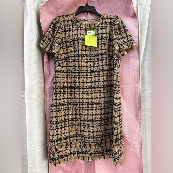 NWT Kate Spade Tweed Dress with Dustbag - Picture 3 of 3